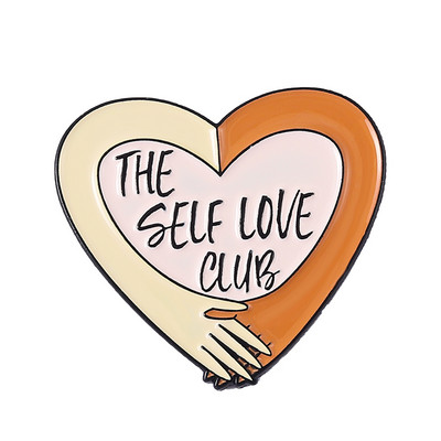 Girl Power Email Ace personalizate Self Love Club Uter Broșe Insigne rever Feminism Pumn Bijuterii Cadou pentru femei Prieteni