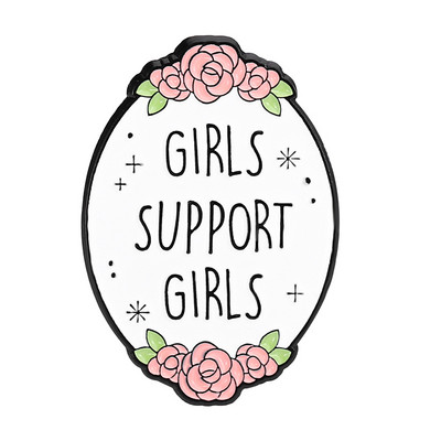 Girl Power Email Ace personalizate Self Love Club Uter Broșe Insigne rever Feminism Pumn Bijuterii Cadou pentru femei Prieteni