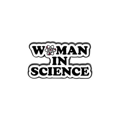 Математика Наука Емайлирана игла Персонализирана химия Фармацевт Уравнение Брошки Чанта Игла за ревер Черно бяла значка Бижута Подарък за студенти