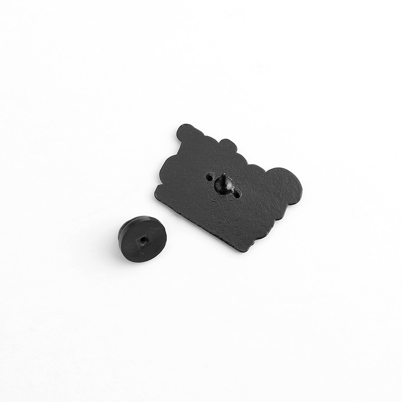 Математика Наука Емайлирана игла Персонализирана химия Фармацевт Уравнение Брошки Чанта Игла за ревер Черно бяла значка Бижута Подарък за студенти