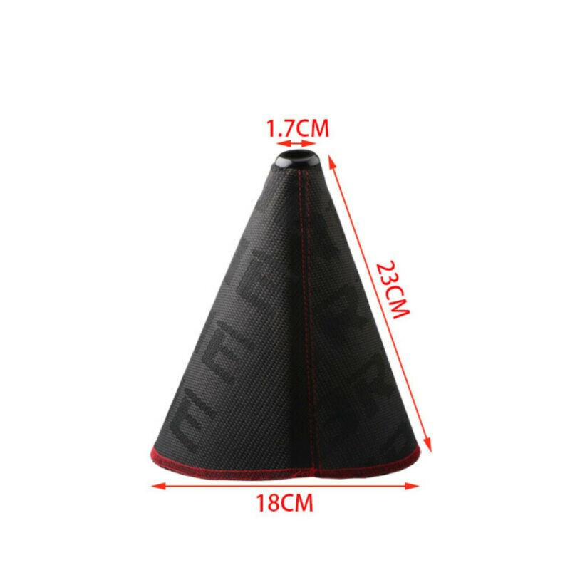 JDM Style Bride Canvas automobilio pavarų perjungimo galvutė Universali pavarų perjungimo svirties rankenėlės bagažinės dangtis