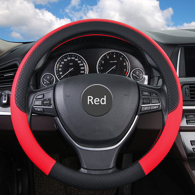 Protector de husă pentru volan în stil împletit Karcle,  model țesut, husă de direcție universală, 15 inchi, stil pentru mașină