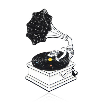 Moda Creativ Cartoon U Disk, Retro CD, Fax Machine Picătură de ulei Broșă Pin Geanta Denim Cadou Bărbați Femei Accesorii de bijuterii de modă