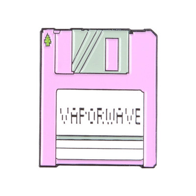 Moda Creativ Cartoon U Disk, Retro CD, Fax Machine Picătură de ulei Broșă Pin Geanta Denim Cadou Bărbați Femei Accesorii de bijuterii de modă