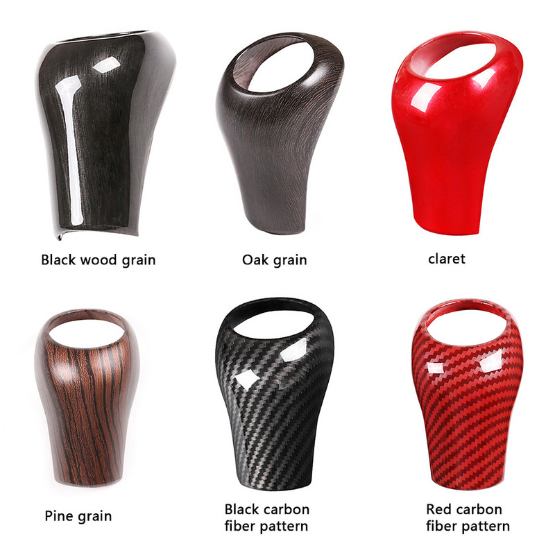 VODOOL din plastic ABS, capac pentru buton schimbător de viteze pentru Mercedes Benz ACEG GLS GLK Class Accesorii de stil pentru schimbător de viteze interioare