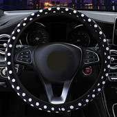 38 cm 15 inch capac volan bricolaj capac roată moale pluș volan stil mașină interior accesorii auto