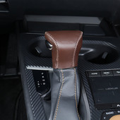 TAJIAN, piele, mașină, husă, mâner, buton pentru schimbător, pentru Lexus ES200 300H UX 18-20, frână de mână, manșon de protecție, accesorii auto