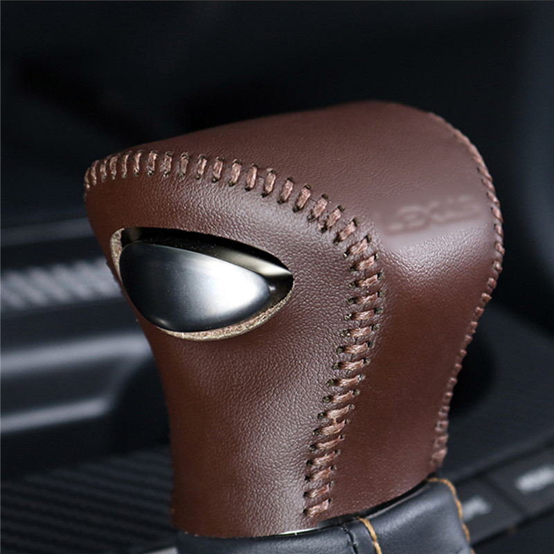 TAJIAN, piele, mașină, husă, mâner, buton pentru schimbător, pentru Lexus ES200 300H UX 18-20, frână de mână, manșon de protecție, accesorii auto
