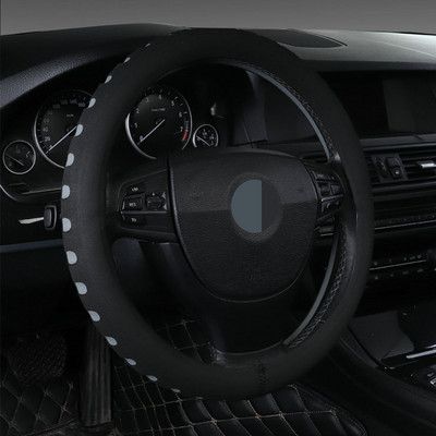 Universālie automobiļu pretslīdes stūres rata pārsegi 37CM-38CM auto stila sporta auto stūres rata pārsegi
