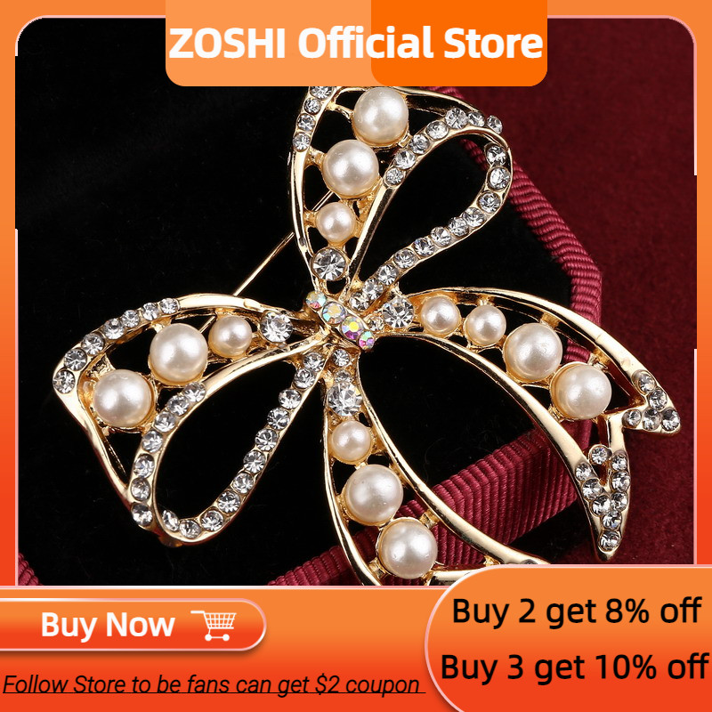 ZOSHI Broșă Moda Păianjen Cristal Ace Flori Broșe Bijuterii de nuntă Bijuterie Corsaj Rochie Broșă Broșă Accesorii