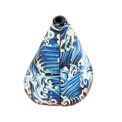 Capac schimbător de viteze pentru mașină, stil japonez, pânză universală, pârghie de viteză, Samurai Sakura Protector, accesorii pentru interior auto