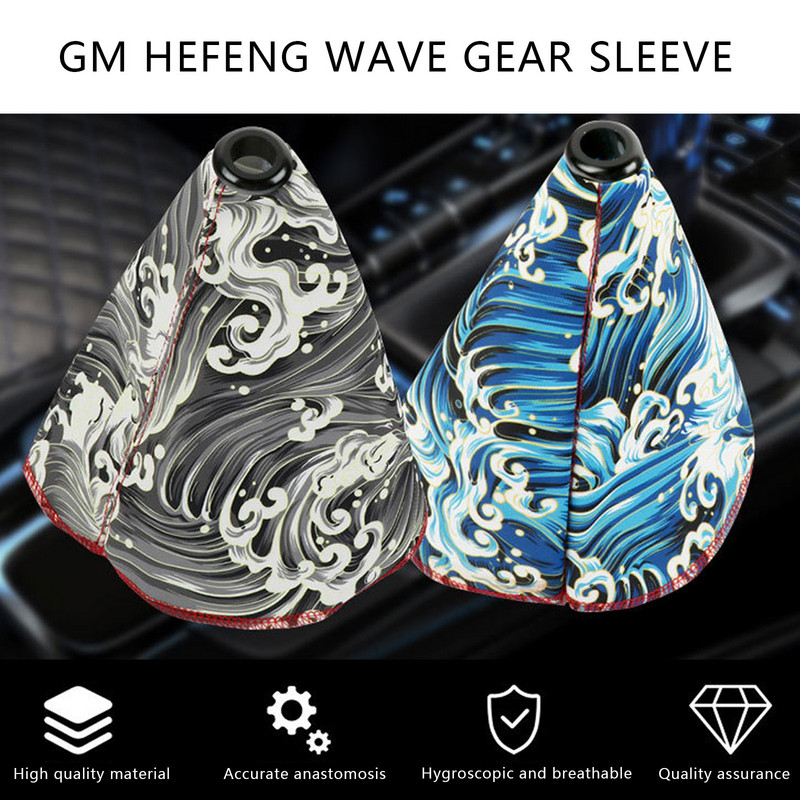 Capac schimbător de viteze pentru mașină, stil japonez, pânză universală, pârghie de viteză, Samurai Sakura Protector, accesorii pentru interior auto