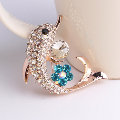 TODOX Opal Stone broșe femei minunate desene animate cristal fluture animal insectă stras ace bărbat înger model cadouri multi stil