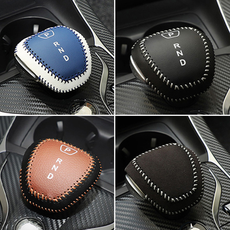 Autocolant de ornament pentru capacul pentru schimbător de viteze automat, din piele, potrivit pentru BYD SONG TANG HAN QIN PLUS/PRO/DM-i/EV, accesorii pentru interiorul mașinii