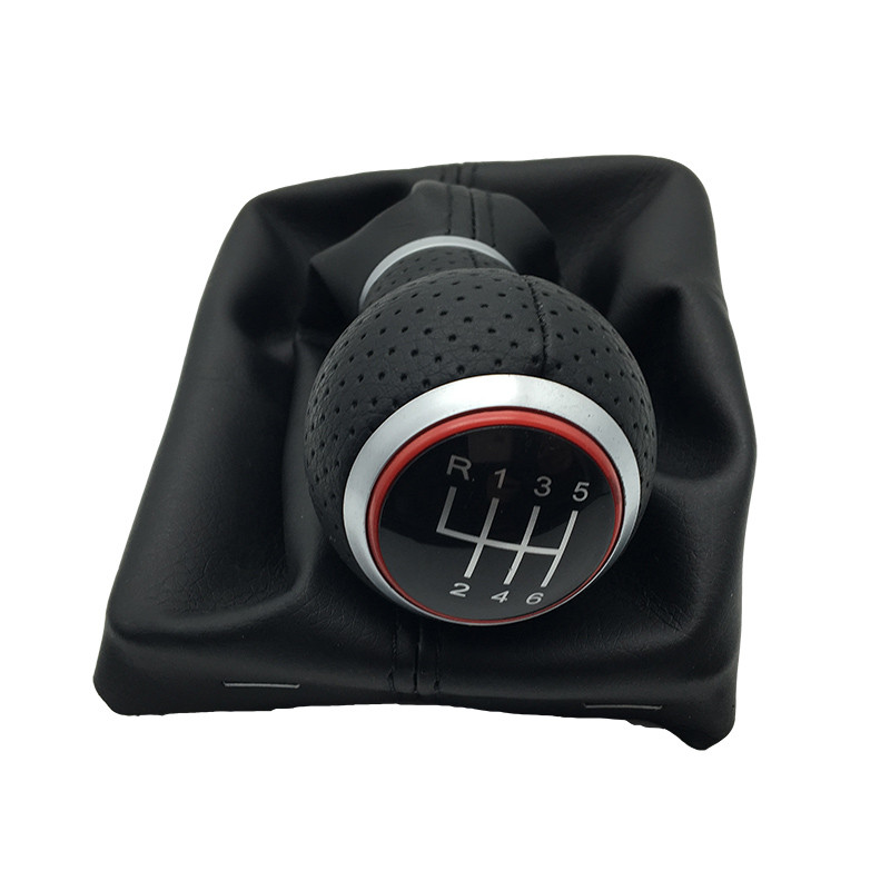 12mm 5-käiguline 6-käiguline auto käiguvahetusnupp Audi A4 A5 S4 B6 B7 B8 8K 8T 8F Q5 8R S Line nahast käiguvahetuskraede pakiruumi kate