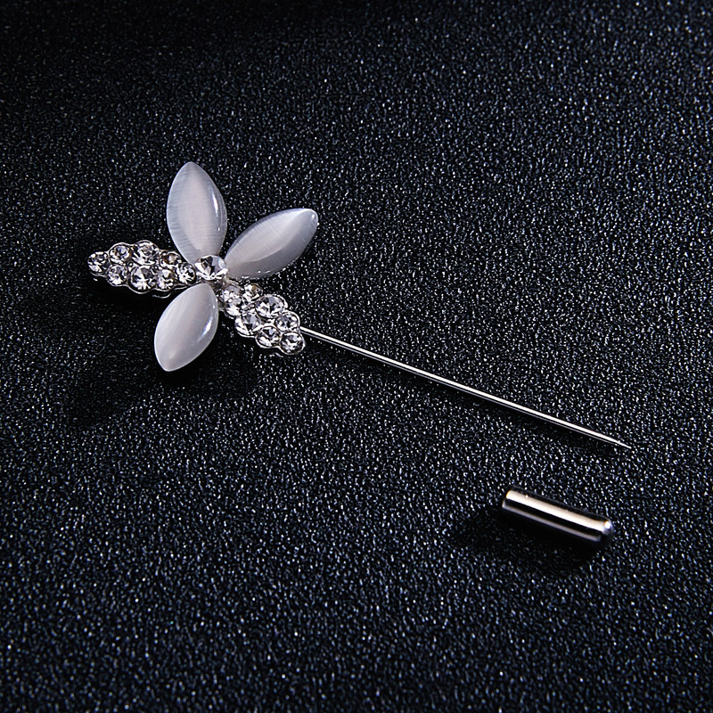 La modă, de epocă, opal, cristal, stras, broșă cu ac lung, pentru femei, banchet de nuntă, bijuterii, cadou pentru iubită