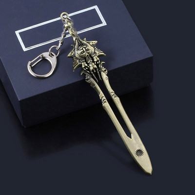 Jauns jauns God of War 4 Kratos zobens Atslēgu piekariņš Kulons atslēgu piekariņš rotaslietas vīriešiem un sievietēm auto atslēgu ķēde Aksesuāri