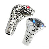 Univerzális gyári közvetlen autós módosított sebességváltó fej Cobra váltófej Stick Led Eyes kézi sebességváltó gombbal