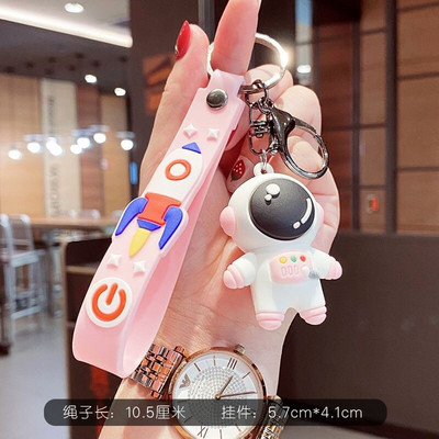 Aranyos PVC színes medve kulcstartó kézzel készített barkács bojtok Gloomy Bear autós hátizsák kulcstartó medál ékszer ajándék nőknek