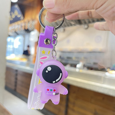 Aranyos PVC színes medve kulcstartó kézzel készített barkács bojtok Gloomy Bear autós hátizsák kulcstartó medál ékszer ajándék nőknek