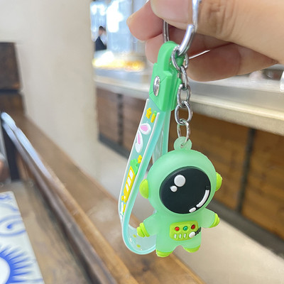 Aranyos PVC színes medve kulcstartó kézzel készített barkács bojtok Gloomy Bear autós hátizsák kulcstartó medál ékszer ajándék nőknek