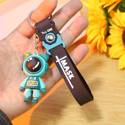 Aranyos PVC színes medve kulcstartó kézzel készített barkács bojtok Gloomy Bear autós hátizsák kulcstartó medál ékszer ajándék nőknek