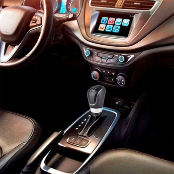Εγχειρίδιο ανθεκτικό κουμπί αλλαγής ταχυτήτων αυτοκινήτου 5 για Ford Fiesta Mk7 Focus Mk2 Mk3 Galaxy Mk3 Kuga 2008-2014 Υψηλής ποιότητας