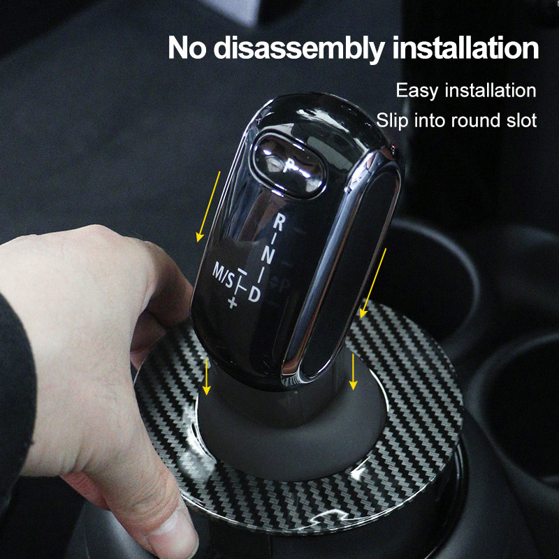 1 buc. Manșon de protecție împotriva prafului de decorare a pârghiei de viteze pentru Mini Cooper F55 F56 F54 F57 Countryman Clubman Accesorii