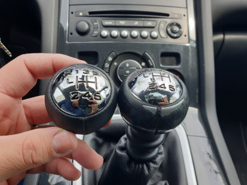Adaptor pentru maneta pentru schimbătorul de viteze pentru mașină, transmisie manuală cu 6 trepte pentru Peugeot 307 308 3008 407 5008 807 Citroen C3 C4 C8