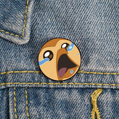 Hooty bufniță casa știft imprimat broșe personalizate amuzante cămașă geantă cu revere insignă drăguță desen animat drăguț bijuterii cadou pentru iubite prietene