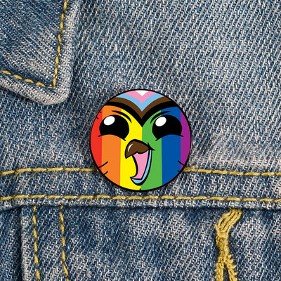 Hooty bufniță casa știft imprimat broșe personalizate amuzante cămașă geantă cu revere insignă drăguță desen animat drăguț bijuterii cadou pentru iubite prietene