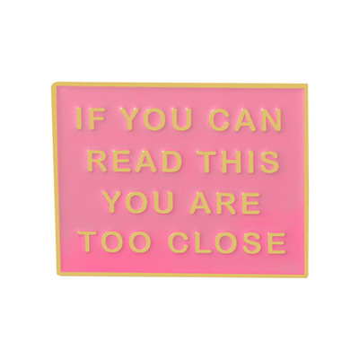 Introvert Loner Loser Club Ace emailate Insigne pentru autism Brose personalizate pentru pisici Geanta haine Ace de rever Punk Negru Alb Bijuterii Cadou