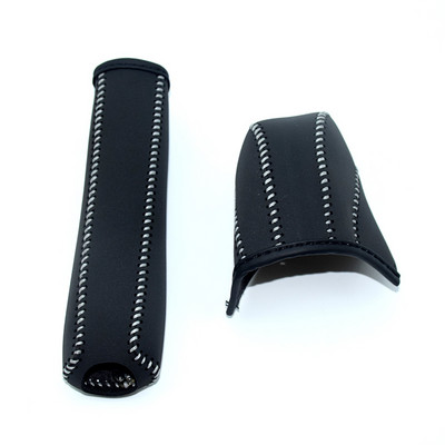 Buton schimbător de viteze din piele mată auto Husă decorativă frână de mână Manșon de protecție pentru Skoda Superb 3 2016-2021 Accesorii auto