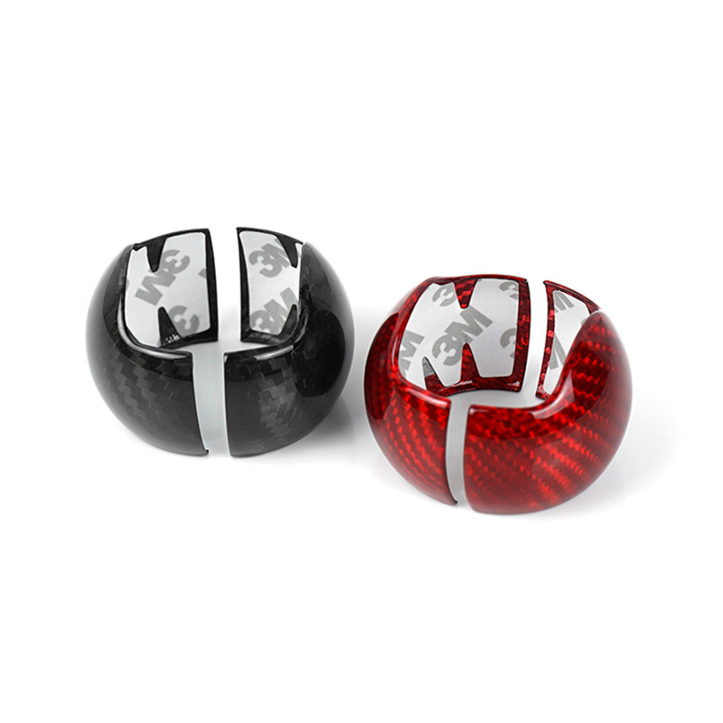 Pentru Ford Mustang Capac butonului schimbătorului de viteze Fibră de carbon pentru Mustang 2015-2022 Accesorii Autocolante pentru mașină pentru buton schimbător de viteze manual