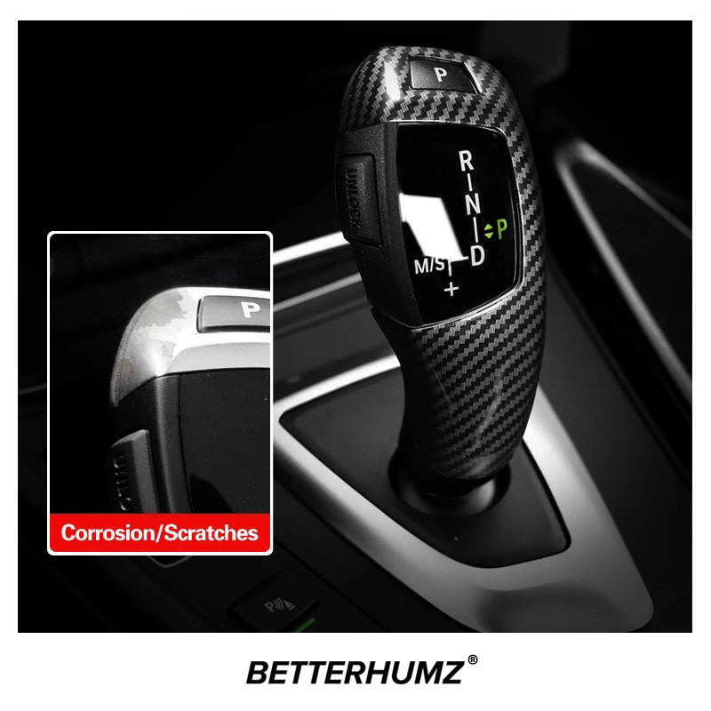 Pentru BMW Seria 1 3 4 5 F10 F30 F20 F31 F32 F36 F34 F22 X3 F25 X5 F15 din fibră de carbon ABS, accesorii de ornamentare a capacului butonului schimbătorului de viteze