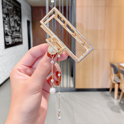 Femei Gheare Geometrice De Păr Fete Cleme Moda Metal Păr Crab Agrafe De Păr Cruce Bentiță Agraf Accesorii De Păr Moda