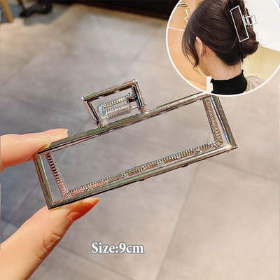 Femei Gheare Geometrice De Păr Fete Cleme Moda Metal Păr Crab Agrafe De Păr Cruce Bentiță Agraf Accesorii De Păr Moda