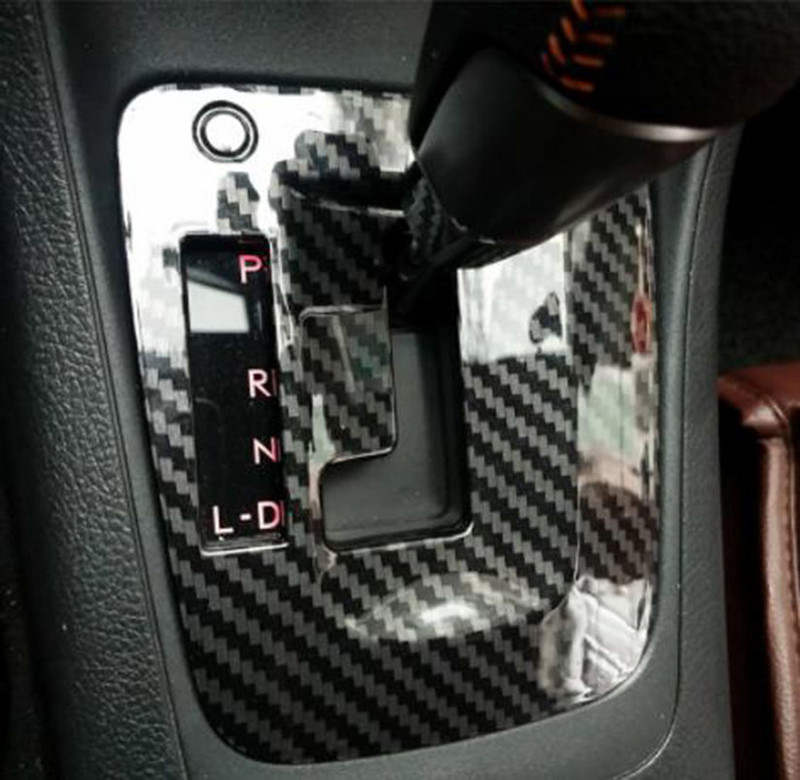Belső autó sebességváltó gomb panel borító matrica díszlécek autóformázó autóalkatrészek Subaru XV 2012--2017 típushoz
