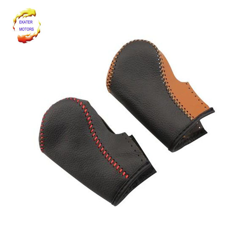 Piele pentru interiorul mașinii Husă de protecție pentru mânerul schimbătorului de viteze Coliere de schimbare a vitezelor pentru Jeep Compass 2017 2018 Renegade 2015- 2018