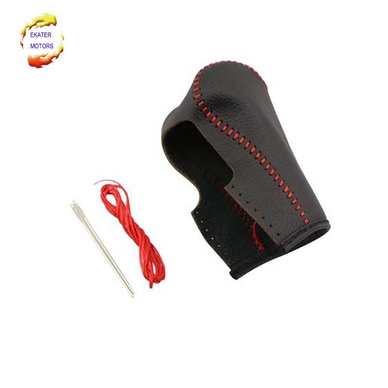 Piele pentru interiorul mașinii Husă de protecție pentru mânerul schimbătorului de viteze Coliere de schimbare a vitezelor pentru Jeep Compass 2017 2018 Renegade 2015- 2018