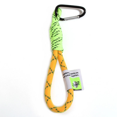 Breloc cu frânghie împletită iridescentă creativ, carabinier, breloc pentru rucsac, accesoriu pandantiv, snur agățat, bijuterii