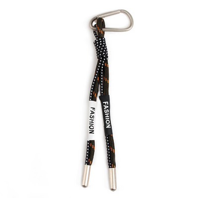 Breloc cu frânghie împletită iridescentă creativ, carabinier, breloc pentru rucsac, accesoriu pandantiv, snur agățat, bijuterii