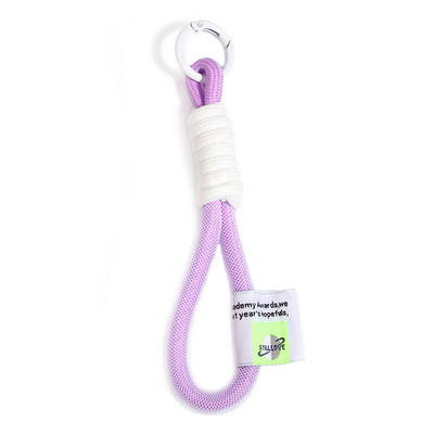 Breloc cu frânghie împletită iridescentă creativ, carabinier, breloc pentru rucsac, accesoriu pandantiv, snur agățat, bijuterii