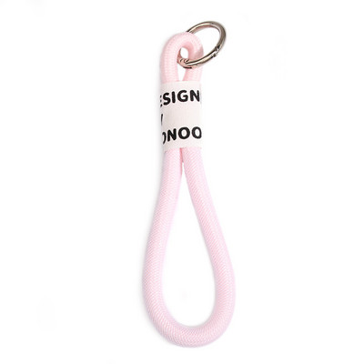 Breloc cu frânghie împletită iridescentă creativ, carabinier, breloc pentru rucsac, accesoriu pandantiv, snur agățat, bijuterii