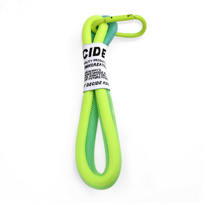 Breloc cu frânghie împletită iridescentă creativ, carabinier, breloc pentru rucsac, accesoriu pandantiv, snur agățat, bijuterii