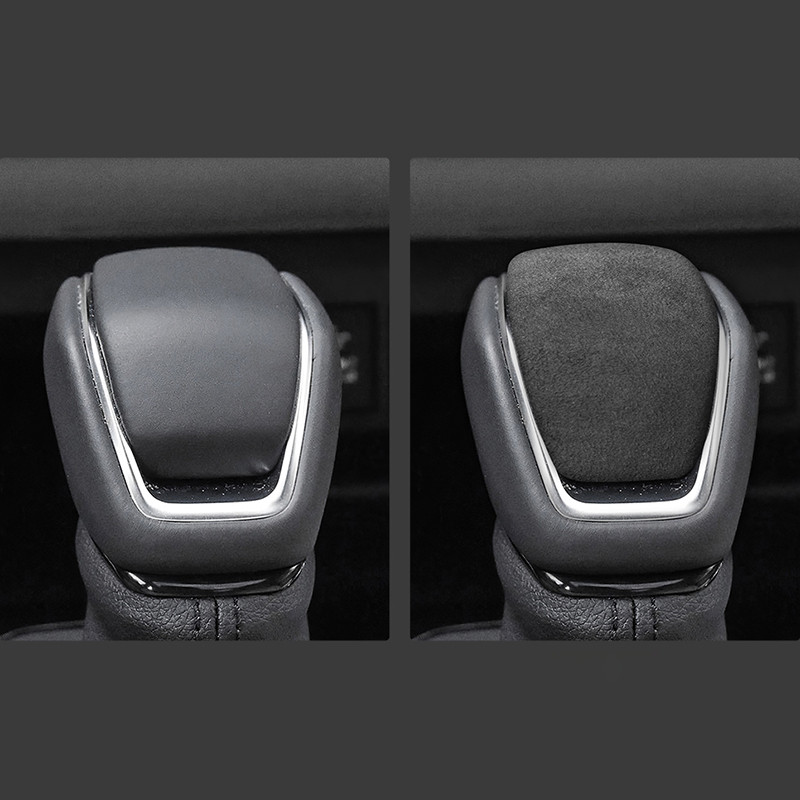 Colier de schimbător de viteze Alacntara pentru TOYOTA Highlander Crown Kluger 2022, RAV4 Wildlander 2020 2021 2022 Accesorii de upgrade pentru ornamente auto