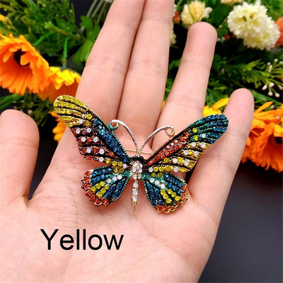 Ace pentru broșă fluture naturală fluturi rafinate broșe pentru femei bărbați bijuterii animale cadou drăguț accesorii de modă elegante