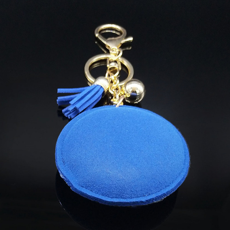 Breloc cu cristal Ochi de curcan Inel pentru femei Breloc albastru auriu Breloc Accesorii pentru geanta Bijuterii llaveros para mujer