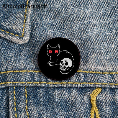 Non Binary Pride cat Pin Broșe personalizate drăguțe Cămașă rever profesor geantă rucsacuri Insigna Cartoon cadou broșe ace pentru femei