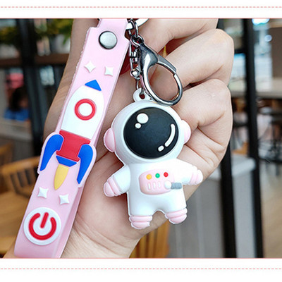 2022 noul lanț de chei cu desene animate Cadouri perfecte PVC în formă de urs Suport rafinat pentru breloc pentru zilnic Accesorii pentru bijuterii auto Cadou Prieten